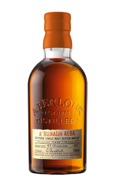 Aberlour Single Malt Scotch A Bunadh Alba Original Cask Strength 114.2 750 ML Online now