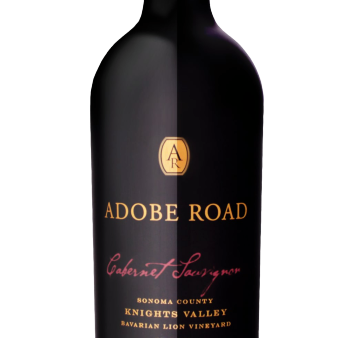 Adobe Road Cabernet Sauvignon Bavarian Lion Vineyard Knights Valley 2015 750 ML Online now