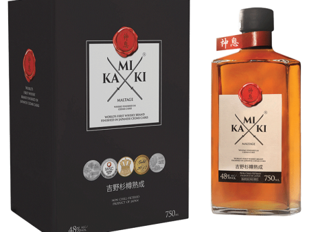 Kamiki Whiskey Maltage Cedar Cask Finish 96 750 ML Supply