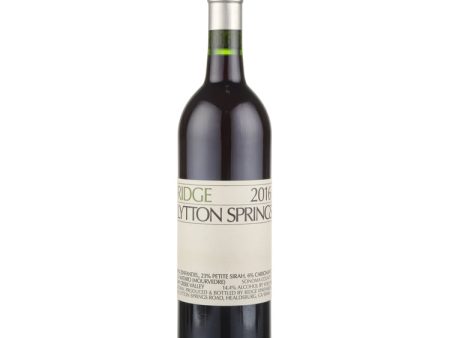 Ridge Red Wine Lytton Springs Dry Creek Valley 2016 750 ML Discount