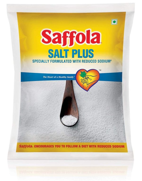 Saffola Salt plus 1kg Hot on Sale