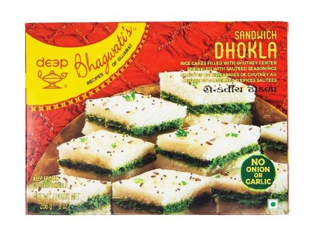 Bhagwatis Frozen Sandwich Dhokla 256g Supply