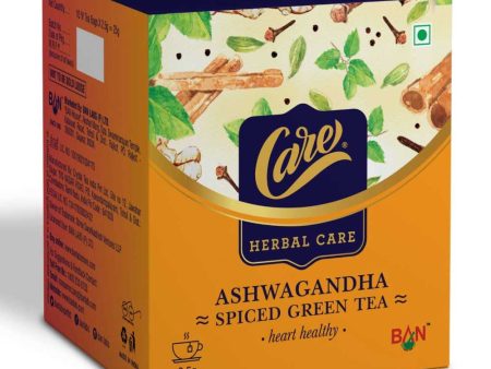 Care Ashwagandha Spiced Green Tea 10 bags Online now