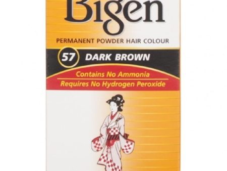 Bigen Dark Brown Hair Colour #57 Online now