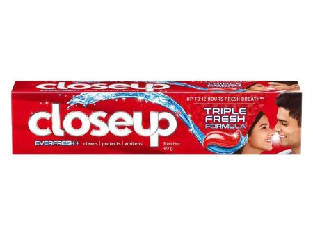 Closeup Red Hot Toothpaste Supply