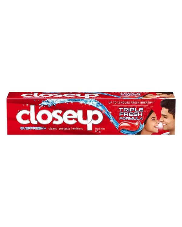 Closeup Red Hot Toothpaste Supply