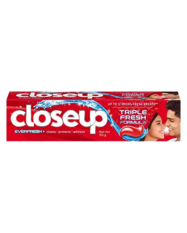 Closeup Red Hot Toothpaste Supply