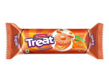 Britannia Treat Orange Biscuit 120g Cheap