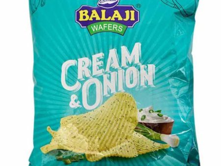 Balaji Wafers Cream & Onion 135gm Supply