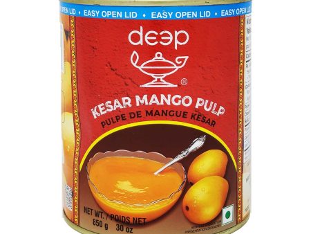 Deep Kesar Mango Pulp 850g Online now